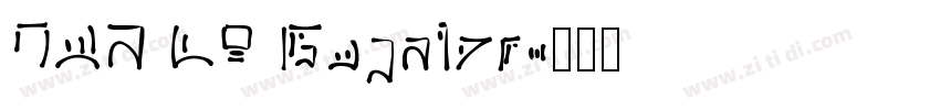 NEU F8 Regular字体转换
